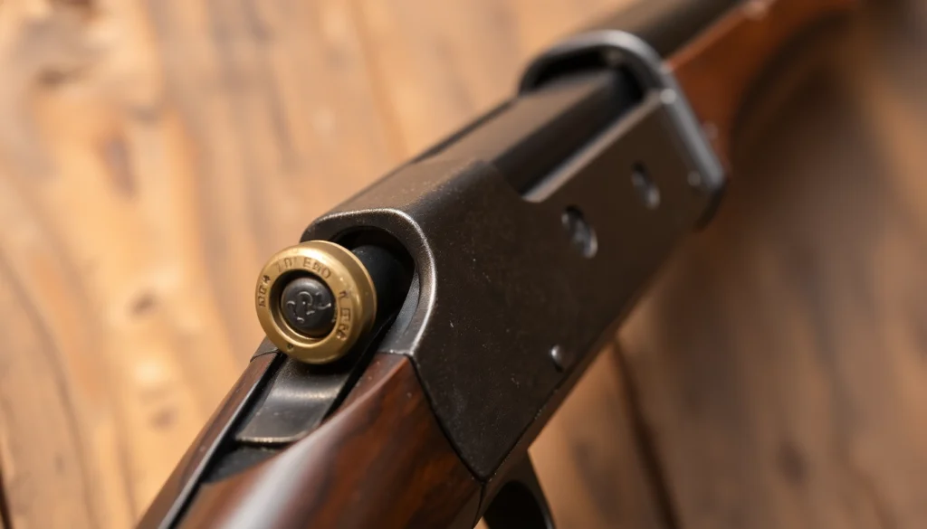 A classic Winchester rifle chambered in 32WIN, highlighting precision craftsmanship and vintage appeal for firearm enthusiasts.