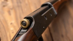 A classic Winchester rifle chambered in 32WIN, highlighting precision craftsmanship and vintage appeal for firearm enthusiasts.