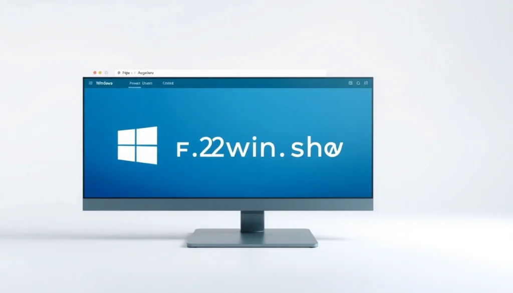 The https://32win.show/ platform interface demonstrating Windows app management and development tools with a professional tech aesthetic and user-friendly design.