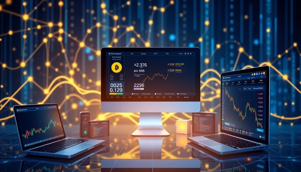 Crypto exchange platform illustrating secure and user-friendly trading interfaces for digital