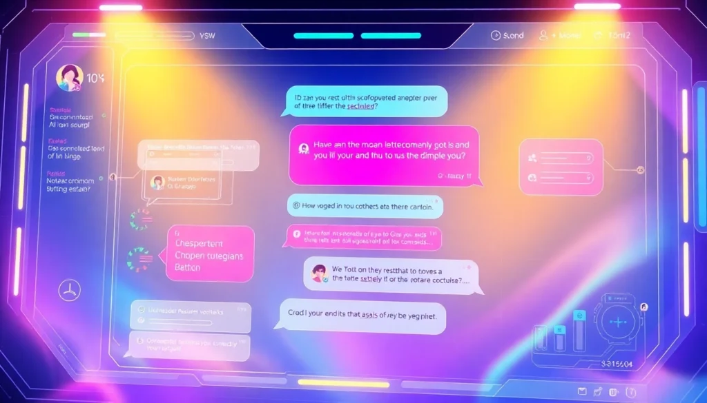 Spicy AI Chat platform showcasing engaging chat bubbles and vivid visuals for realistic, uncensored online interactions.