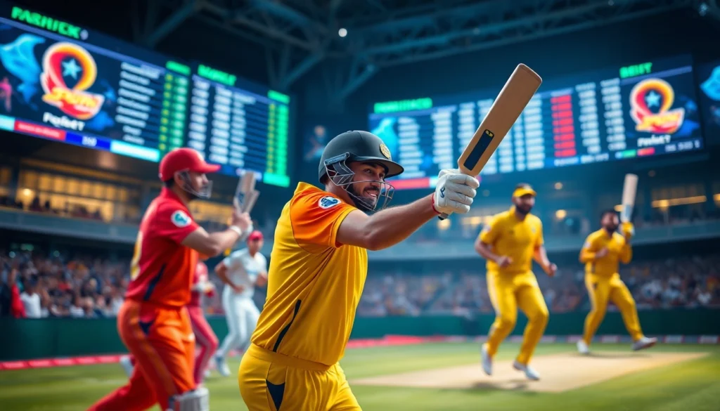 Cricbet99 com betting platform showcasing online cricket gambling interface and sports action