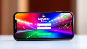 Mahadev book login page showing secure interface for Indian sports betting enthusiasts with