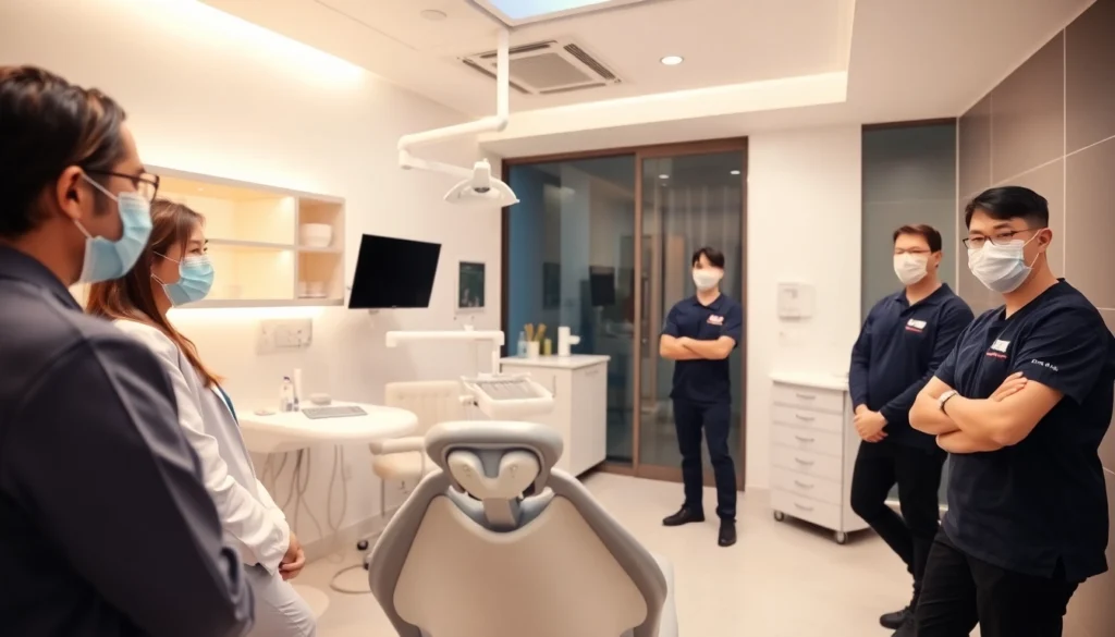 Ventura Bright Dental team providing friendly dental care in a clean, welcoming clinic environment