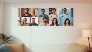 Engaging gay chat environment with diverse users connecting through text and video